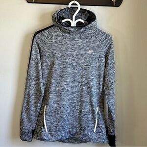LAST CHANCE Kalenji Decathlon Hooded Sweatshirt Reflective Stripes Size S/M